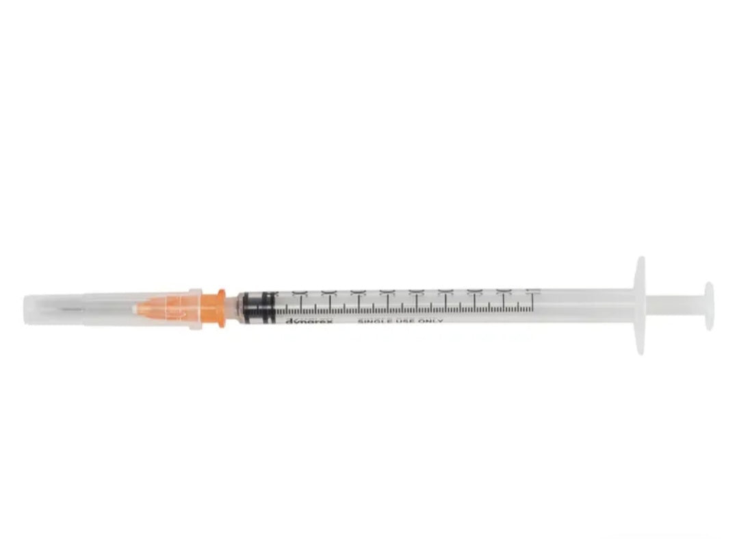 Syringes With Needle 100/Bx, – FlintMed